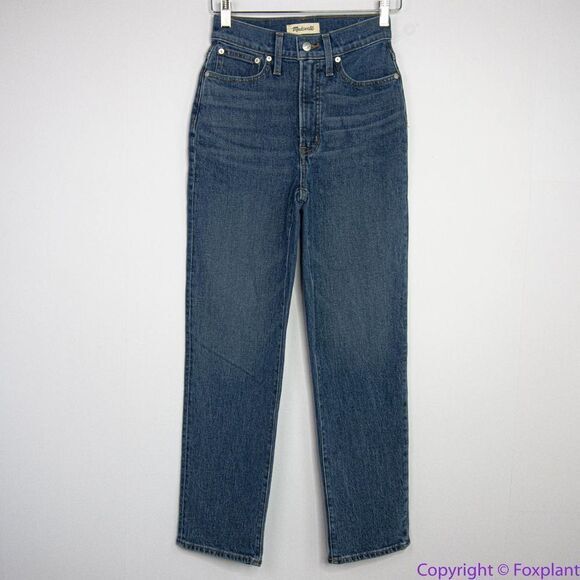 NEW Madewell‎ Perfect Vintage Straight Jean in Mayfield Wash, NG251, 24 - Picture 2 of 16